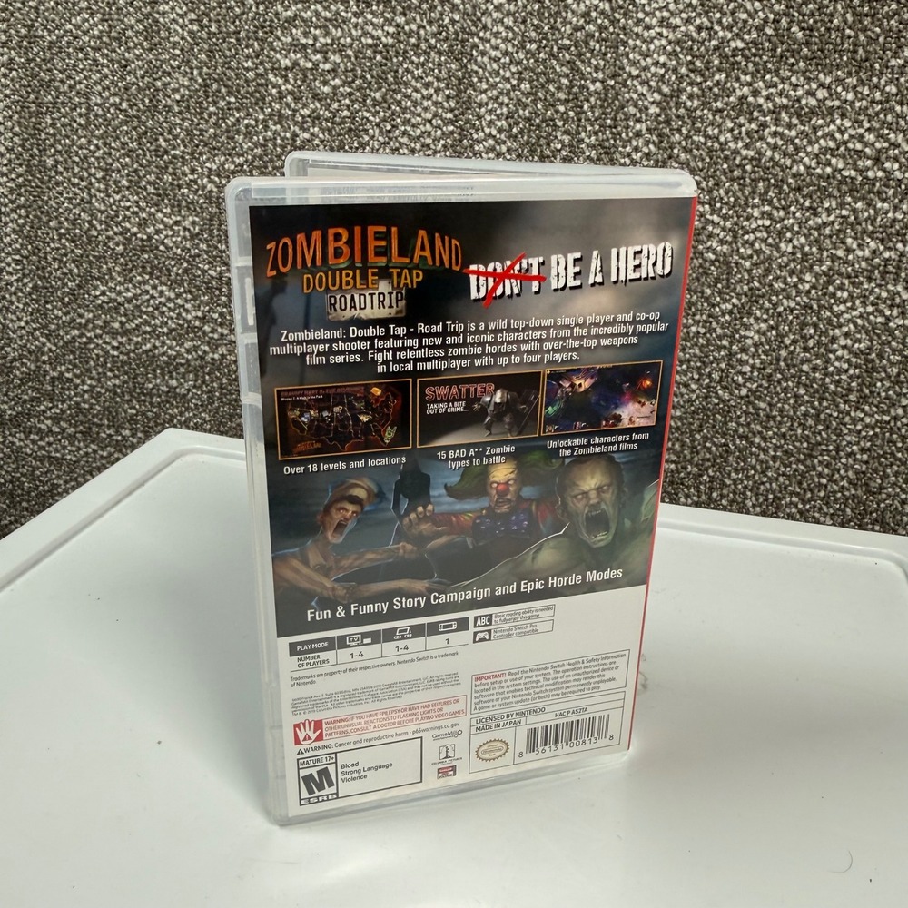 Nintendo Switch Zombieland Double Tap Roadtrip Action Shooter Video Game TESTED - Picture 3 of 4